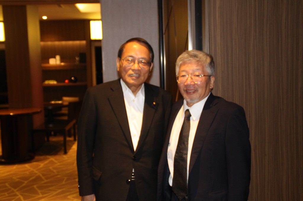 藤井会長と平沢先生